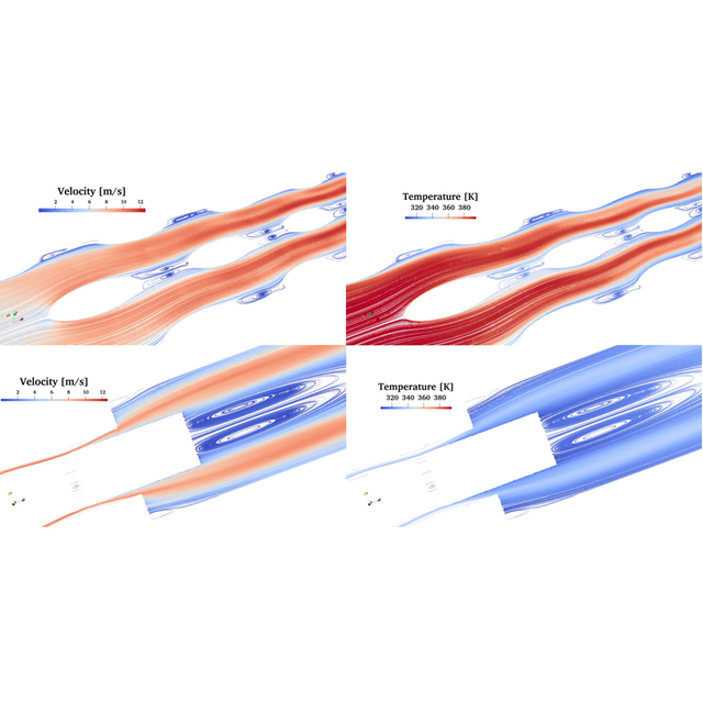 空气流动可视化仿真分析